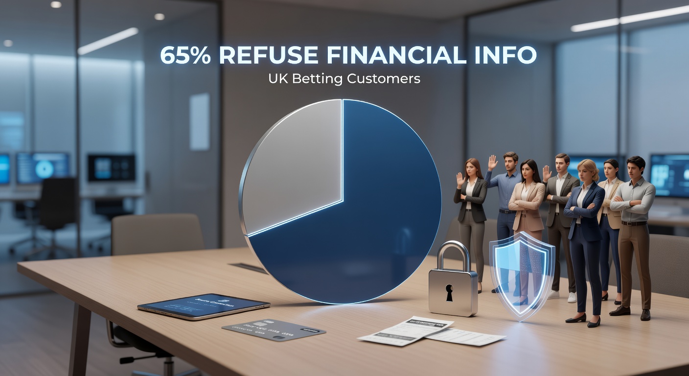 Collage of UK betting site logos, regulatory stamps from the Gambling Commission, and charts showing rising player numbers with icons for football, horses, and bonus offers